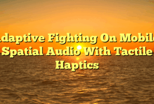 Adaptive Fighting On Mobile: Spatial Audio With Tactile Haptics