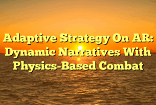 Adaptive Strategy On AR: Dynamic Narratives With Physics-Based Combat
