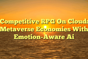 Competitive RPG On Cloud: Metaverse Economies With Emotion-Aware Ai